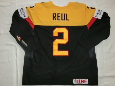 WM2017 Gameworn Eishockeytrikot 2017 #2 Denis Reul