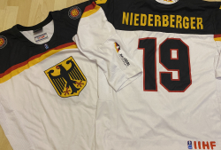Gameissued Nachwuchs Trikot #19 Niederberger