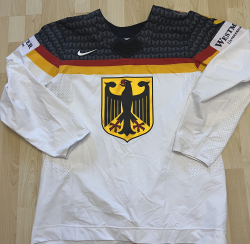 Gameworn Eishockeytrikot WM 2022 #25 Daniel Schmölz