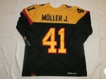 DEB Gameworn Eishockeytrikot 2015/2016 #41 Jonas Müller